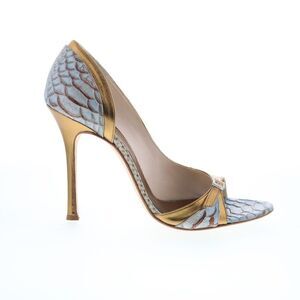 Rodolfo Zengarini Womens RZ2 Gold Shoes (NWT)